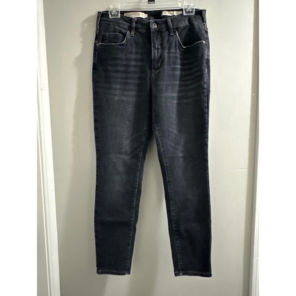 🔴pilcro and the letterpress high rise skinny jeans black size 30